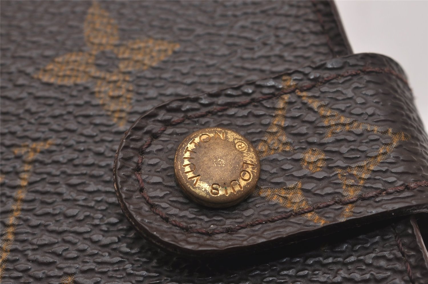 Authentic Louis Vuitton Monogram Agenda PM Notebook Cover R20005 LV 6957J