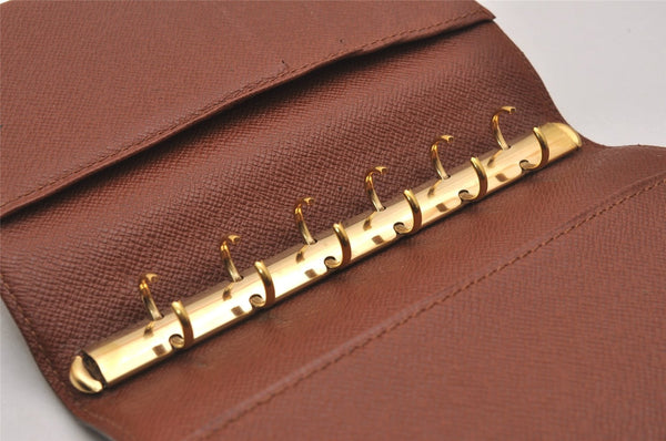 Authentic Louis Vuitton Monogram Agenda PM Notebook Cover R20005 LV 6957J