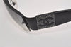 Authentic CHANEL Sunglasses CC Logos CoCo Mark Rhinestone 4117-B Black 6958J