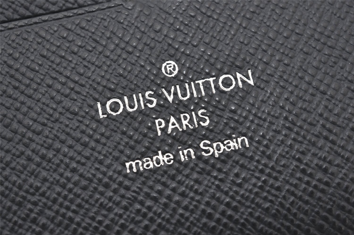 Authentic Louis Vuitton Epi Zippy Organizer Long Wallet Navy M60665 LV 6958K