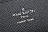 Authentic Louis Vuitton Epi Zippy Organizer Long Wallet Navy M60665 LV 6958K