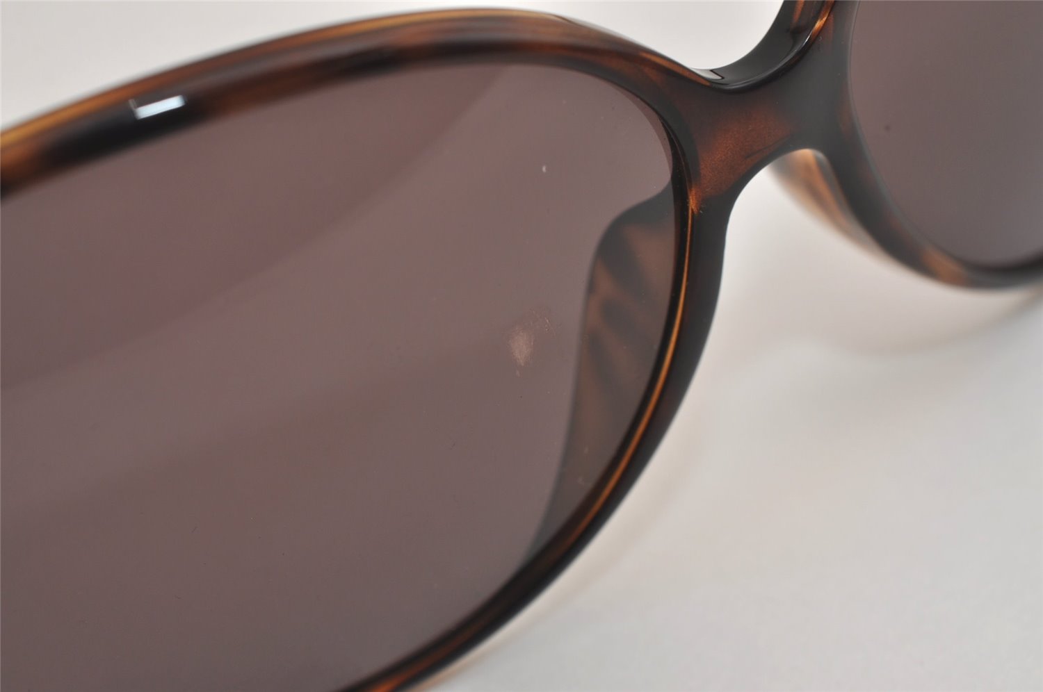 Authentic GUCCI Lovely Heart Vintage Sunglasses GG 3792/F/S Plastic Brown 6959J