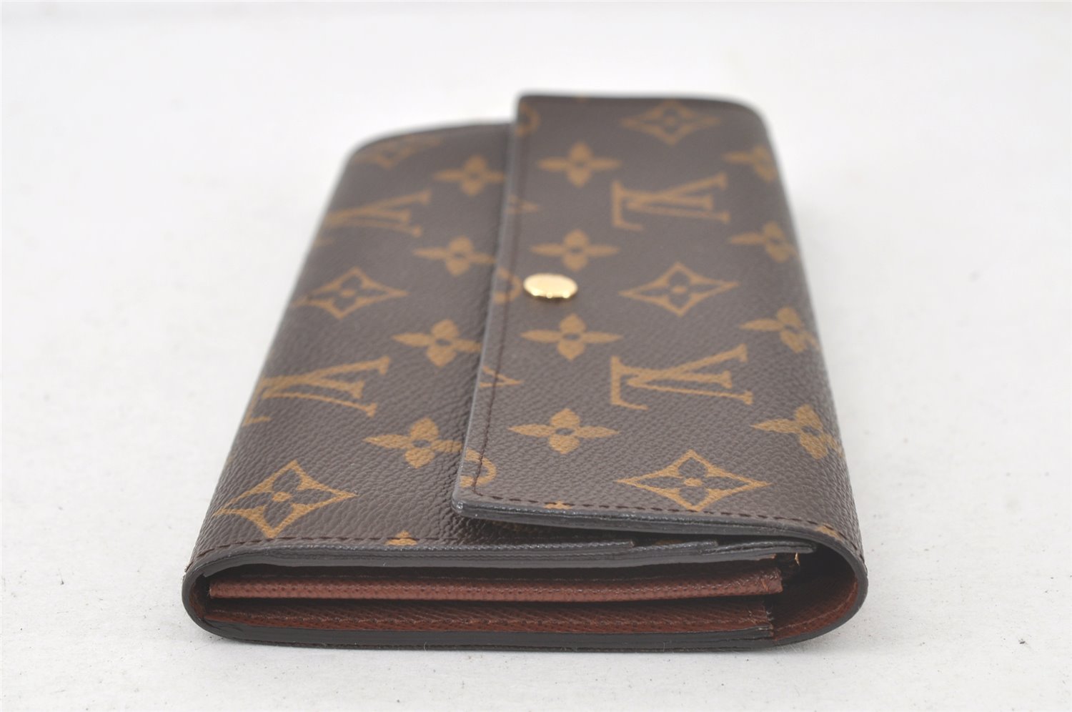 Authentic Louis Vuitton Monogram Portefeuille Sarah Purse Wallet M61734 LV 6959K