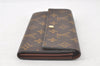 Authentic Louis Vuitton Monogram Portefeuille Sarah Purse Wallet M61734 LV 6959K