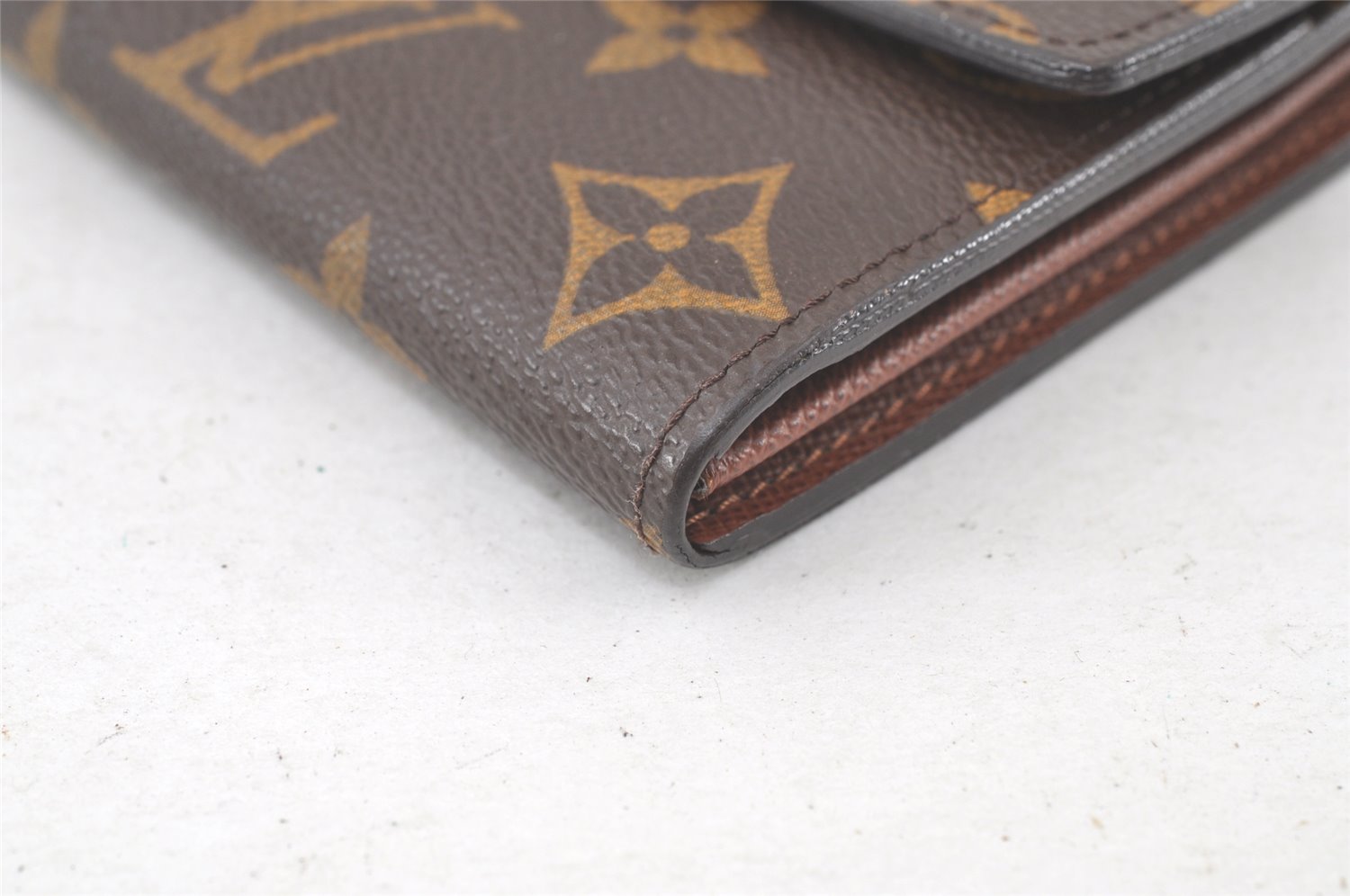 Authentic Louis Vuitton Monogram Portefeuille Sarah Purse Wallet M61734 LV 6959K