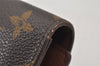 Authentic Louis Vuitton Monogram Porte Tresor Etui Papier Wallet M61202 LV 6960K