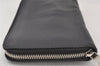 Authentic Louis Vuitton Epi Zippy Organizer NM Long Wallet Black M62643 LV 6962K