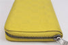 Authentic Louis Vuitton Damier Infini Zippy Wallet Vertical N62236 Yellow 6964K