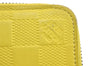 Authentic Louis Vuitton Damier Infini Zippy Wallet Vertical N62236 Yellow 6964K