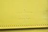 Authentic Louis Vuitton Damier Infini Zippy Wallet Vertical N62236 Yellow 6964K