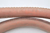 Authentic MIU MIU Vintage Leather 2Way Shoulder Hand Tote Bag Pink 6965I