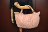 Authentic MIU MIU Vintage Leather 2Way Shoulder Hand Tote Bag Pink 6965I