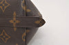 Auth Louis Vuitton Monogram Trousse Demi Ronde 23 Cosmetic Pouch M47520 LV 6965J