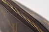 Auth Louis Vuitton Monogram Trousse Demi Ronde 23 Cosmetic Pouch M47520 LV 6965J