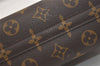 Auth Louis Vuitton Monogram Trousse Demi Ronde 23 Cosmetic Pouch M47520 LV 6965J