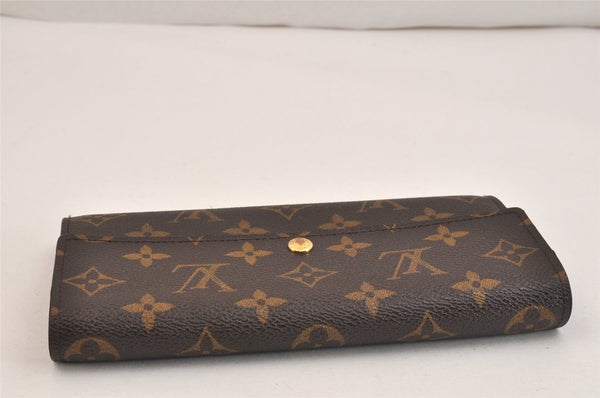 Authentic Louis Vuitton Monogram Portefeuille Sarah Purse Wallet M61734 LV 6965K