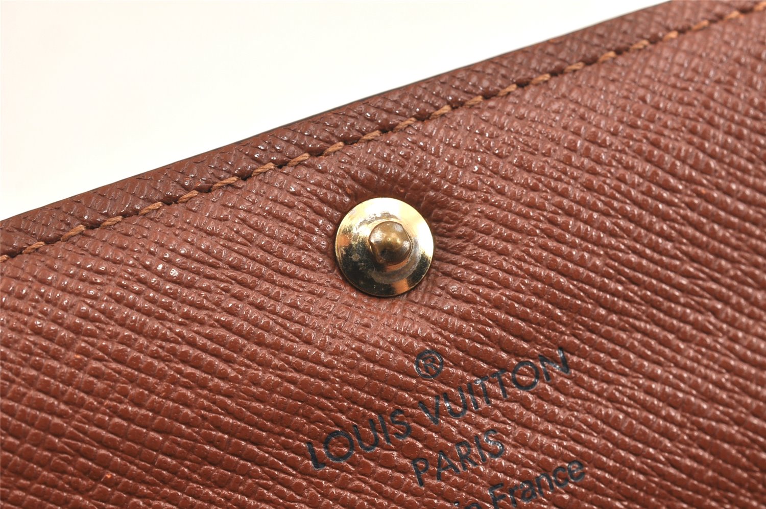 Authentic Louis Vuitton Monogram Portefeuille Sarah Purse Wallet M61734 LV 6965K