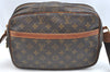 Authentic Louis Vuitton Monogram Reporter PM Shoulder Cross Bag M45254 LV 6966H
