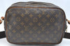 Authentic Louis Vuitton Monogram Reporter PM Shoulder Cross Bag M45254 LV 6966H
