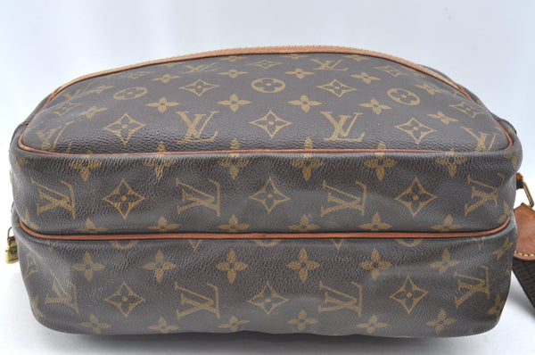 Authentic Louis Vuitton Monogram Reporter PM Shoulder Cross Bag M45254 LV 6966H
