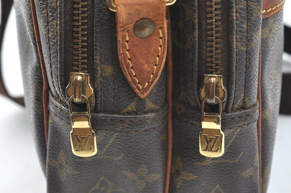 Authentic Louis Vuitton Monogram Reporter PM Shoulder Cross Bag M45254 LV 6966H