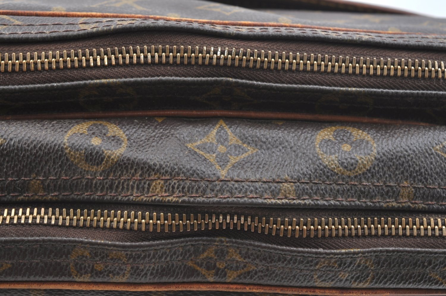 Authentic Louis Vuitton Monogram Reporter PM Shoulder Cross Bag M45254 LV 6966H