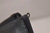 Authentic GUCCI Ghost LIFE IS GUCCI Clutch Bag Leather 445597 Black Box 6966I