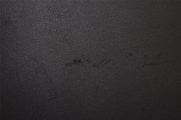 Authentic GUCCI Ghost LIFE IS GUCCI Clutch Bag Leather 445597 Black Box 6966I