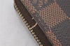 Authentic Louis Vuitton Damier Zippy Long Wallet Purse N60015 LV 6966K