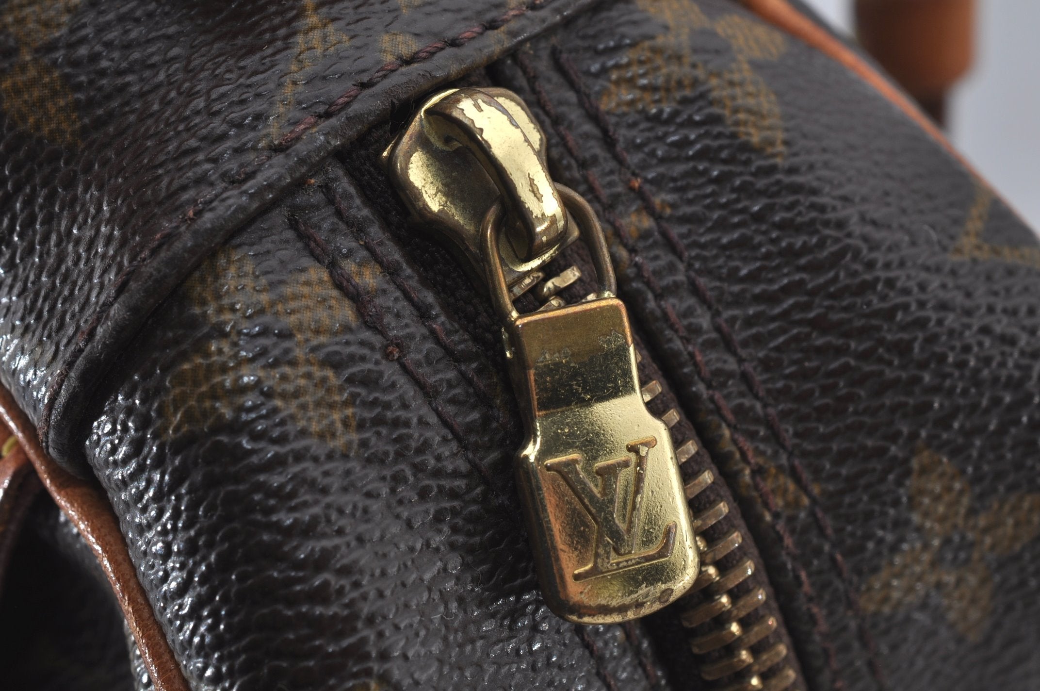 Authentic Louis Vuitton Monogram Trocadero 30 Shoulder Cross Bag M51272 LV 6967J