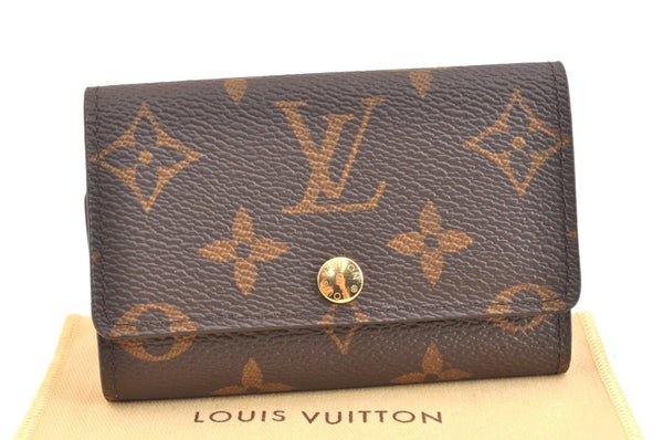 Authentic Louis Vuitton Monogram Multicles 6 Six Hooks Key Case M62630 LV 6967K