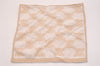 Authentic CELINE C Macadam Blason Pouch Handkerchief Set Pile Beige Box 6968J