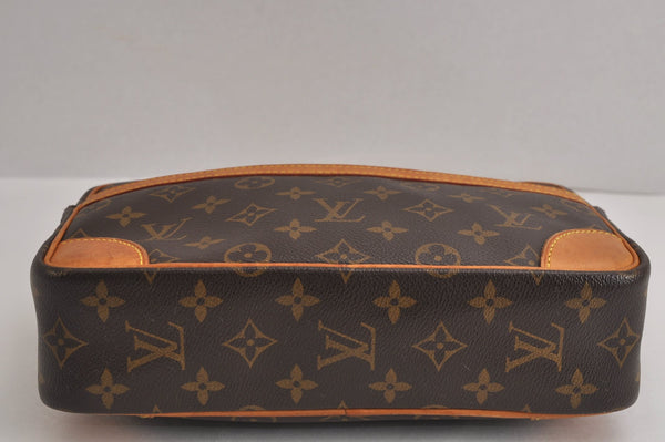 Authentic Louis Vuitton Monogram Trocadero 27 Shoulder Cross Bag M51274 LV 6969J