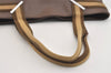 Authentic GUCCI Sherry Line Shoulder Tote Bag Leather 0021135 Brown 6974J