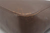 Authentic GUCCI Sherry Line Shoulder Tote Bag Leather 0021135 Brown 6974J