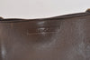 Authentic GUCCI Sherry Line Shoulder Tote Bag Leather 0021135 Brown 6974J