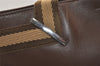 Authentic GUCCI Sherry Line Shoulder Tote Bag Leather 0021135 Brown 6974J