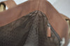 Authentic GUCCI Sherry Line Shoulder Tote Bag Leather 0021135 Brown 6974J