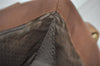 Authentic GUCCI Sherry Line Shoulder Tote Bag Leather 0021135 Brown 6974J