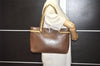 Authentic GUCCI Sherry Line Shoulder Tote Bag Leather 0021135 Brown 6974J