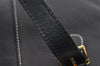 Authentic Burberrys Vintage Leather Shoulder Hand Bag Purse Black 6975I