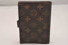 Authentic Louis Vuitton Monogram Agenda PM Notebook Cover R20005 LV 6975J