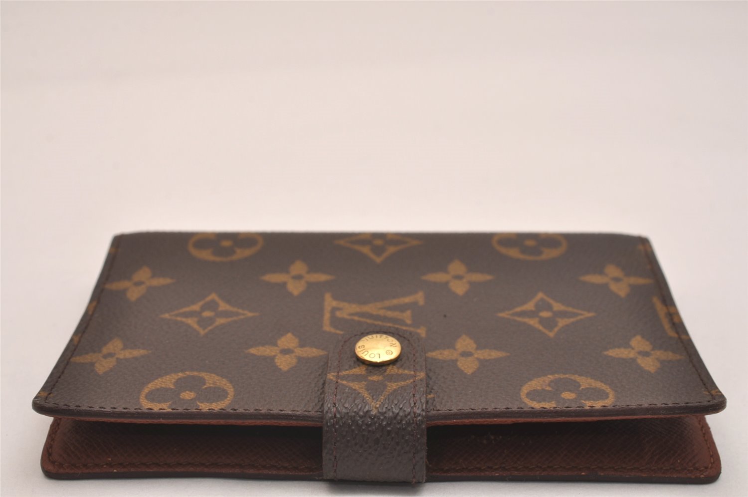 Authentic Louis Vuitton Monogram Agenda PM Notebook Cover R20005 LV 6975J