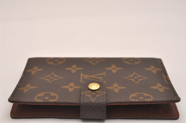 Authentic Louis Vuitton Monogram Agenda PM Notebook Cover R20005 LV 6975J