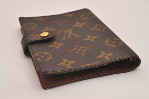 Authentic Louis Vuitton Monogram Agenda PM Notebook Cover R20005 LV 6975J