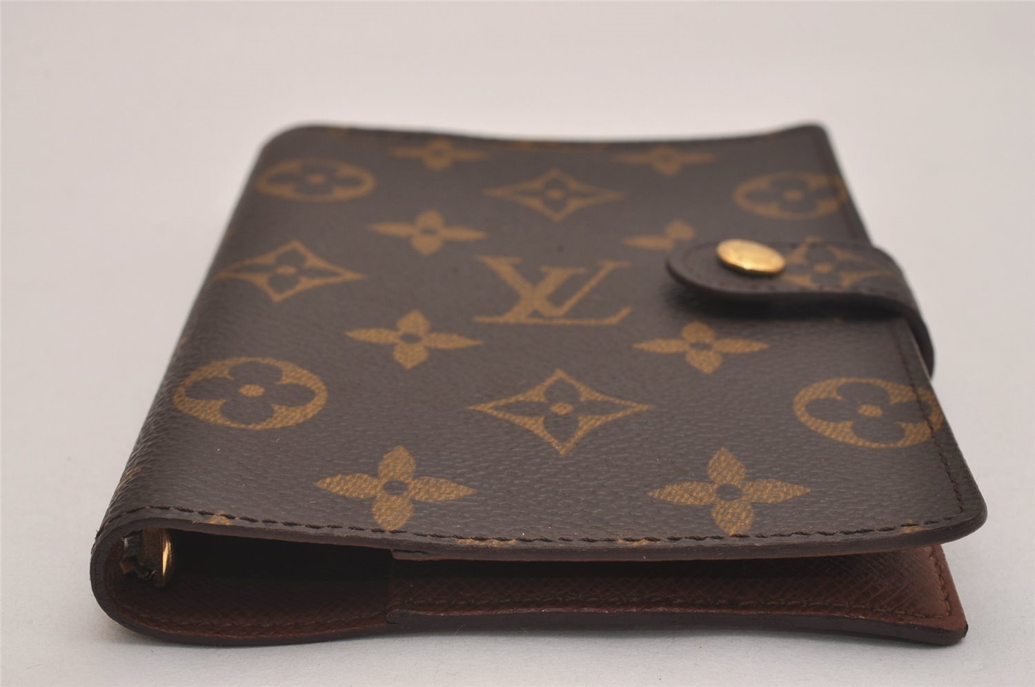 Authentic Louis Vuitton Monogram Agenda PM Notebook Cover R20005 LV 6975J