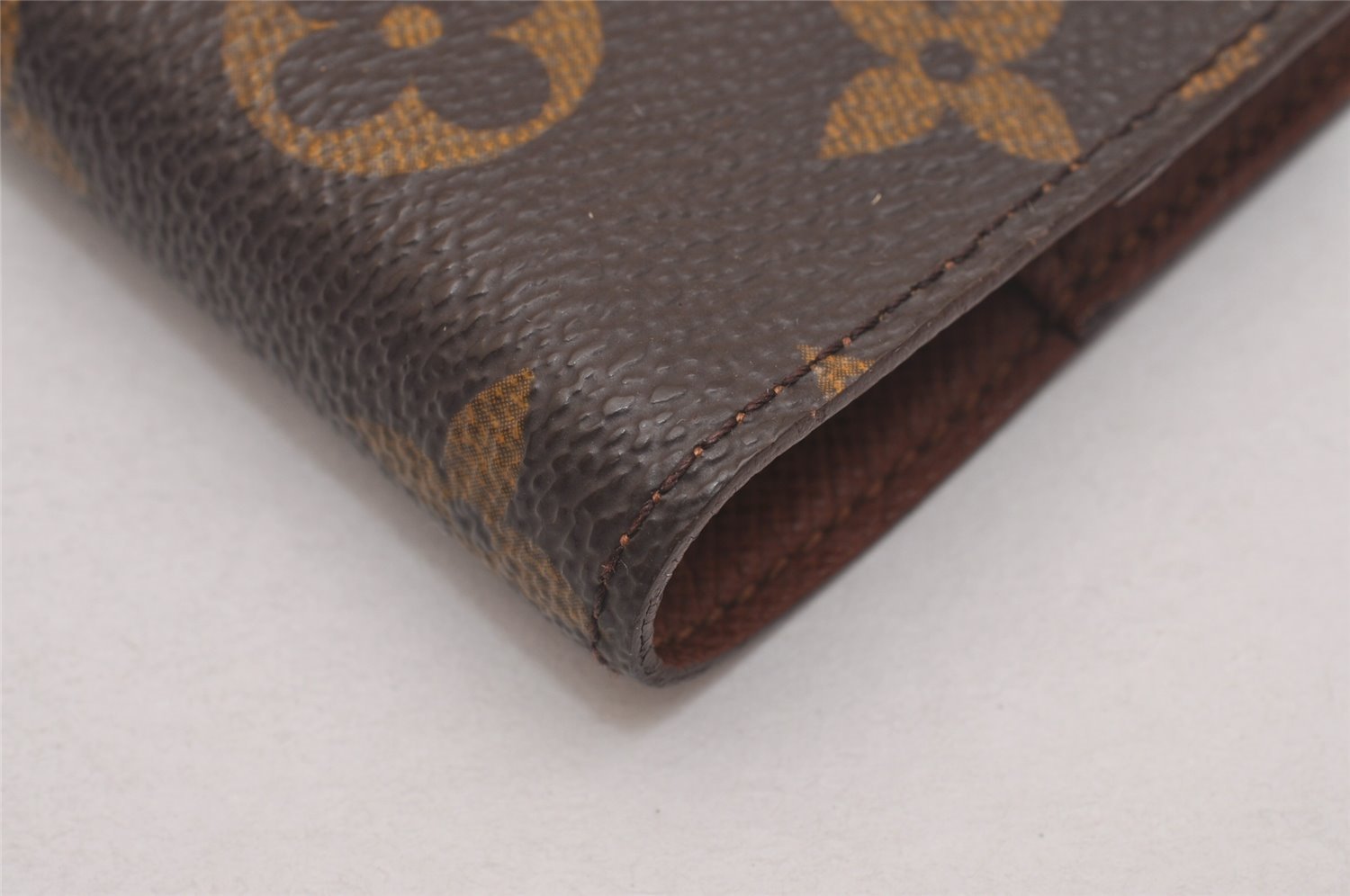 Authentic Louis Vuitton Monogram Agenda PM Notebook Cover R20005 LV 6975J