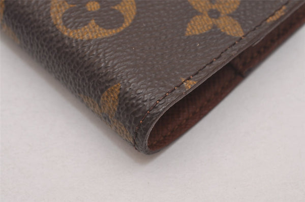 Authentic Louis Vuitton Monogram Agenda PM Notebook Cover R20005 LV 6975J