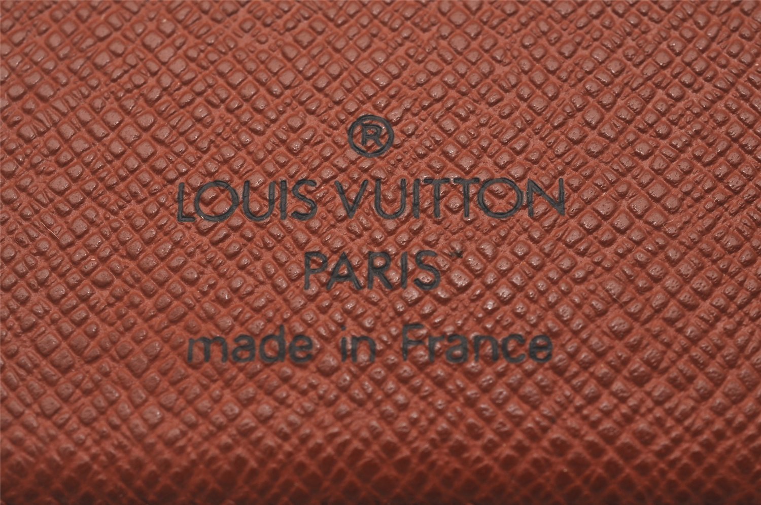 Authentic Louis Vuitton Monogram Agenda PM Notebook Cover R20005 LV 6975J
