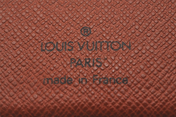 Authentic Louis Vuitton Monogram Agenda PM Notebook Cover R20005 LV 6975J